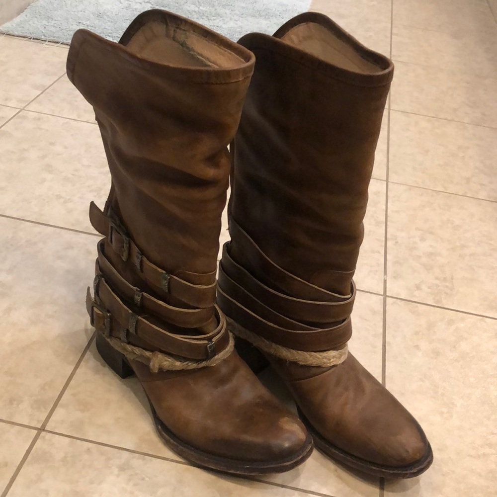 Freebird western style brown boots